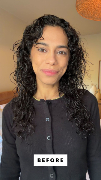 Image may contain Hair Person Curly Hair Black Hair and Adult