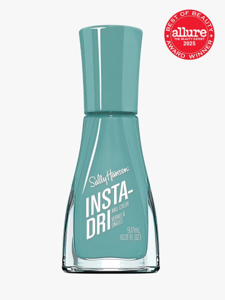 Sally Hansen Insta-Dri in Mint Me in St. Louis in branded component on a light gray background